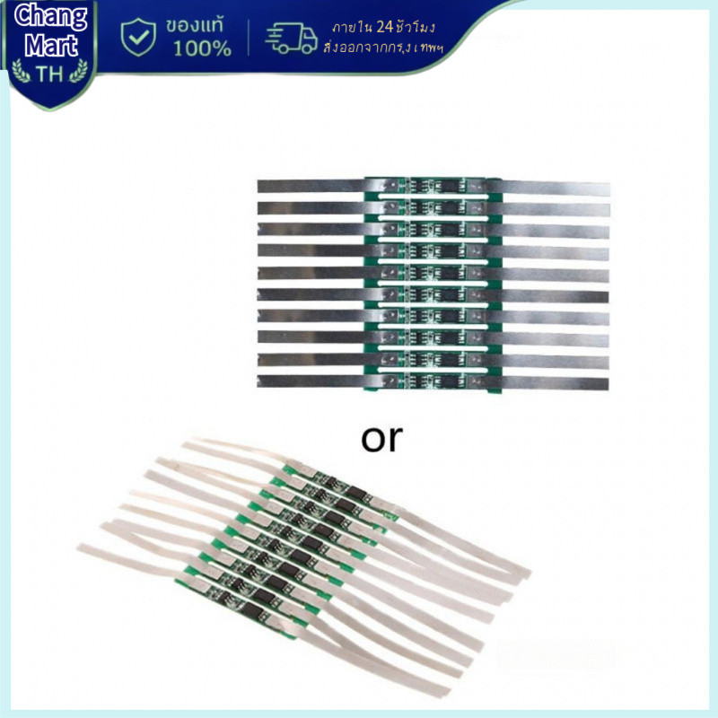 [COD] แผงป้องกันแบตเตอรี่ 18650 3.7V 3A 1S 10 ชิ้น ทนทาน