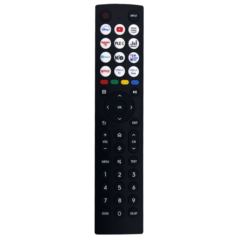 เข้ากันได้กับ Hisense TV 43A6K A22443H 75A6 A22443 รีโมทคอนโทรล ERF2J36H อะไหล่เปลี่ยน ไม่มีฟังก์ชั่