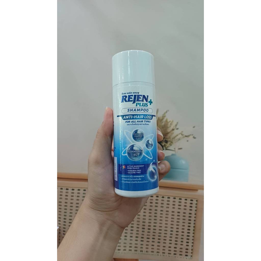 REJEN PLUS SHAMPOO 150ml.Anti-Hair Loss รีเจน พลัส แชมพู