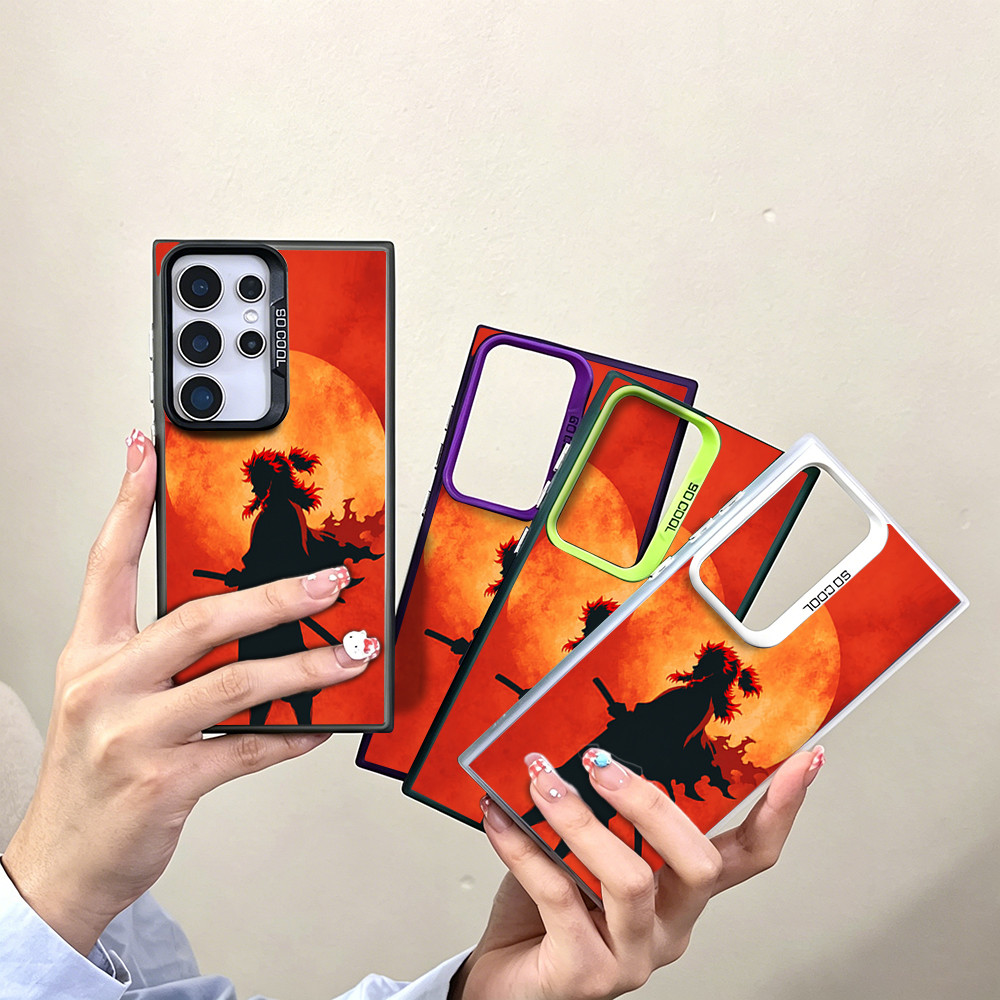 เคสโทรศัพท์ Samsung Rengoku Kyojuro แฟชั่นเข้ากันได้กับ A06,A23,A13,A12,M12,A03s,A02s,S25 Ultra,M02s