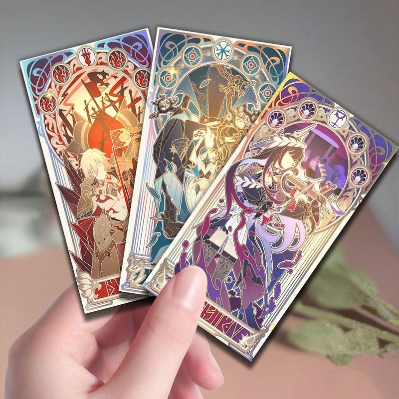 如我所书精美小卡】二次元手游崩坏星穹铁道十二黄金裔精美小卡202608021 Exquisite Little Cards as I Wrote】2D Mobile Game Honkai: Star