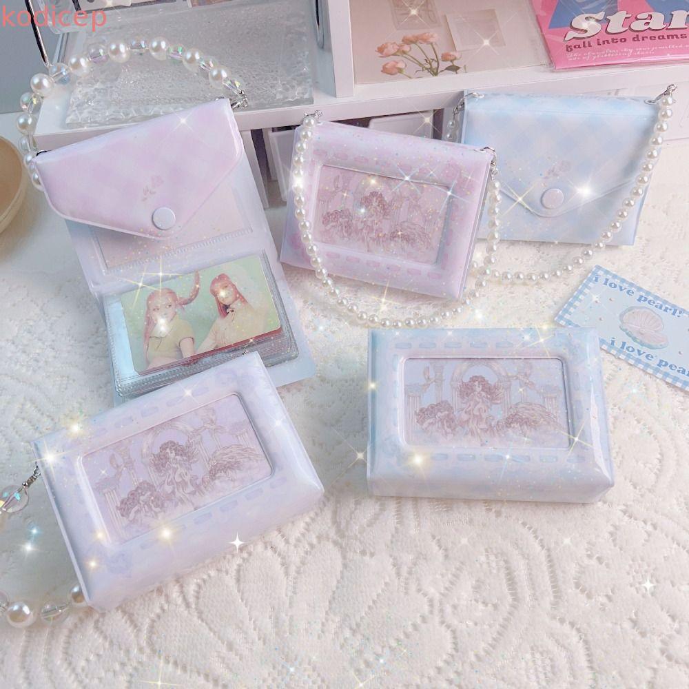 KODICEP1 Photocard Binder, 3 นิ้ว KeyChain Idol Cards เก็บหนังสือ, Idol Picture Storage Case Mini 20