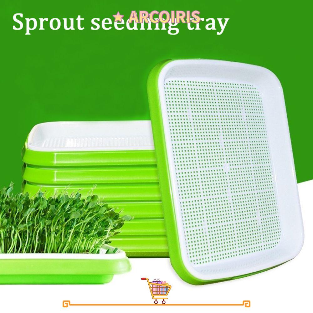 ARCOIRIS Grow Nursery Pots Outdoor Indoor Hydroponic Tray Nursery Paper Plant Box