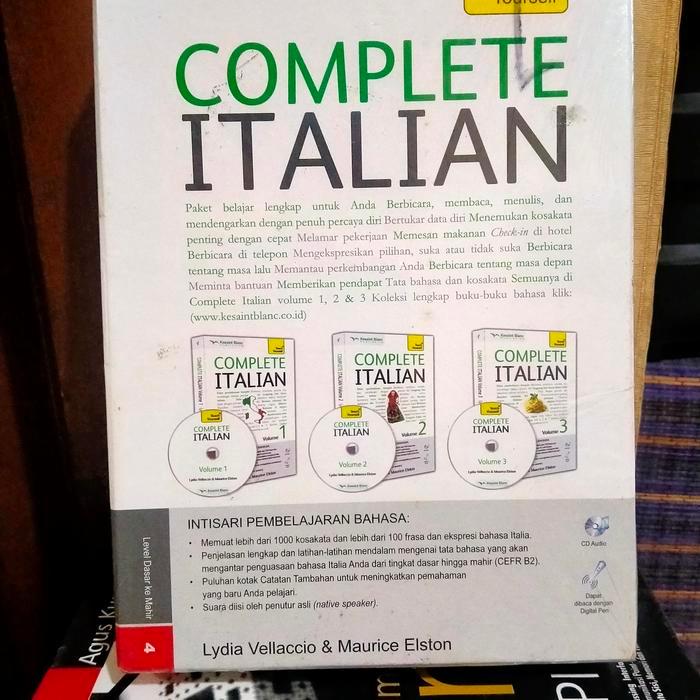 ORI COMPLETE ITALIAN ABSTRACT LANGUAGE LEARNING PLUS 3 CD LYDIA