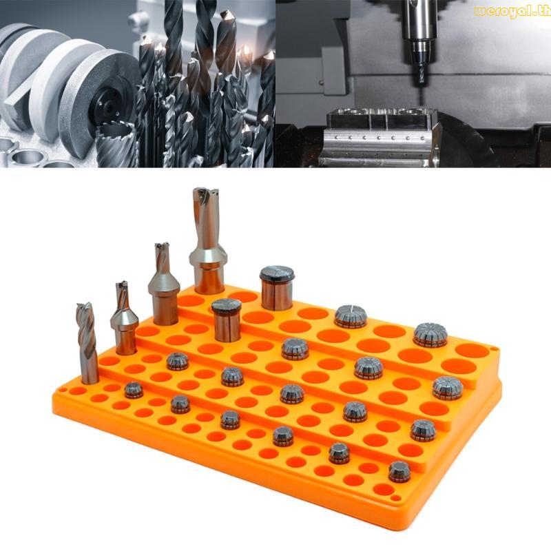 Weroyal ชิ้นส่วนเครื่องมือ Router Bit Collet กล่องเก็บฤดูใบไม้ผลิหลายช่อง ER25 ER32 16N32 Effici