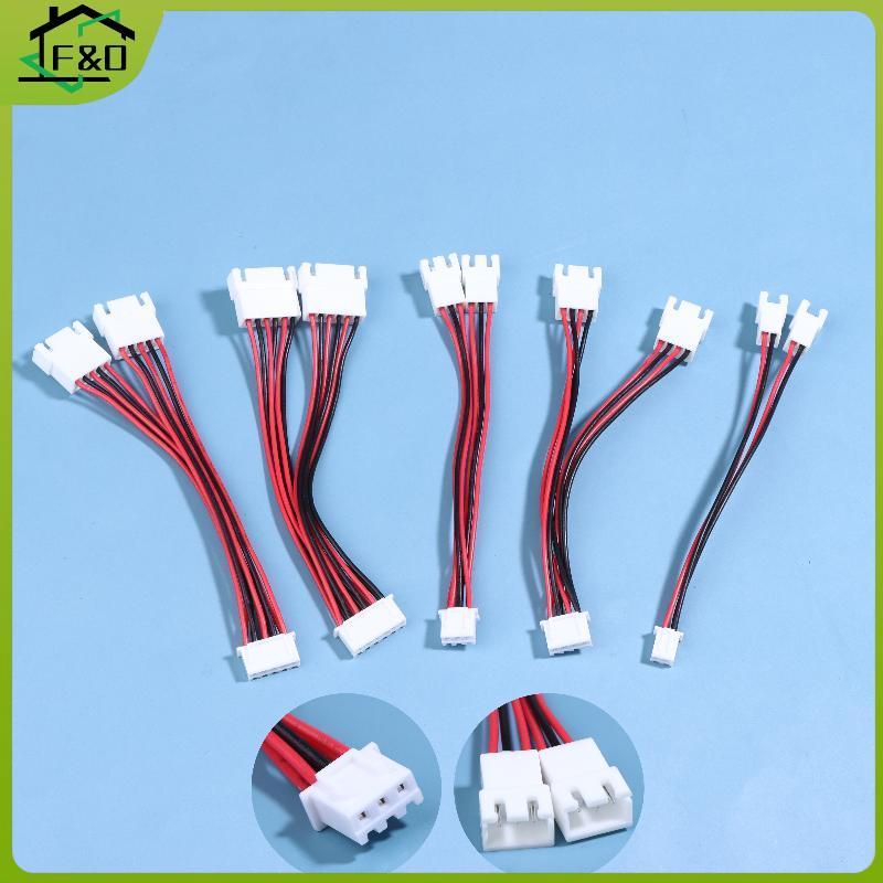 F&O XH2.54MM Y-Splitter Cable Male To 2 Female Connector 26AWG สายไฟ 2/3/4/5/6 Pin Splitter Cable Ad