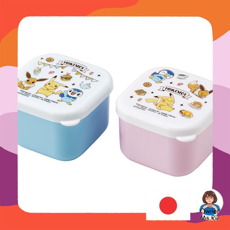 Skater Pokémon Cafe Art Lunch Box Bento Container