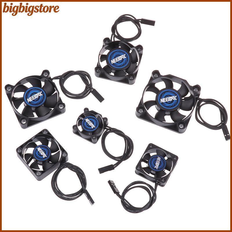 ใหญ่สําหรับ NEEBRC RC มอเตอร์พัดลม Cooling ฮีทซิงค์ 2510 3010 3510 4010 4510 5010 30000-10000RPM 5V-