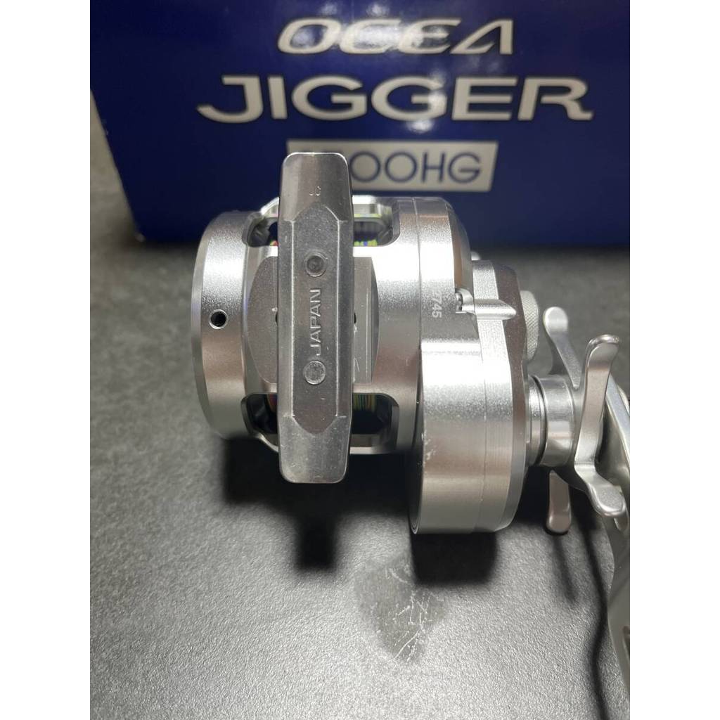 SHIMANO Ocea Jigger 1500HG Right-Hand SHIMANO OCEA JIGGER Slow Jigging (PE Line Included) Mid-Depth 
