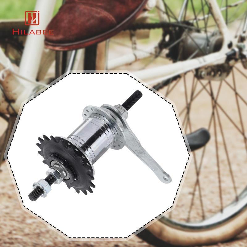 HILABEE ด้านหลัง Hub Conversion ชุดเหล็ก 18T Sprocket Fixed Gear Coaster เบรคสําหรับอุปกรณ์จักรยานอั