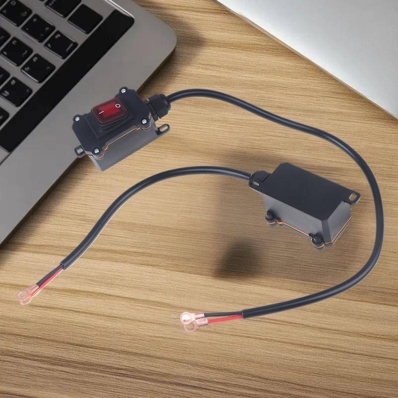Joliann0 12V/24V Heavy Duty แบตเตอรี่กันน้ํา Disconnect Power Kill Switch สําหรับรถจักรยานยนต์ th