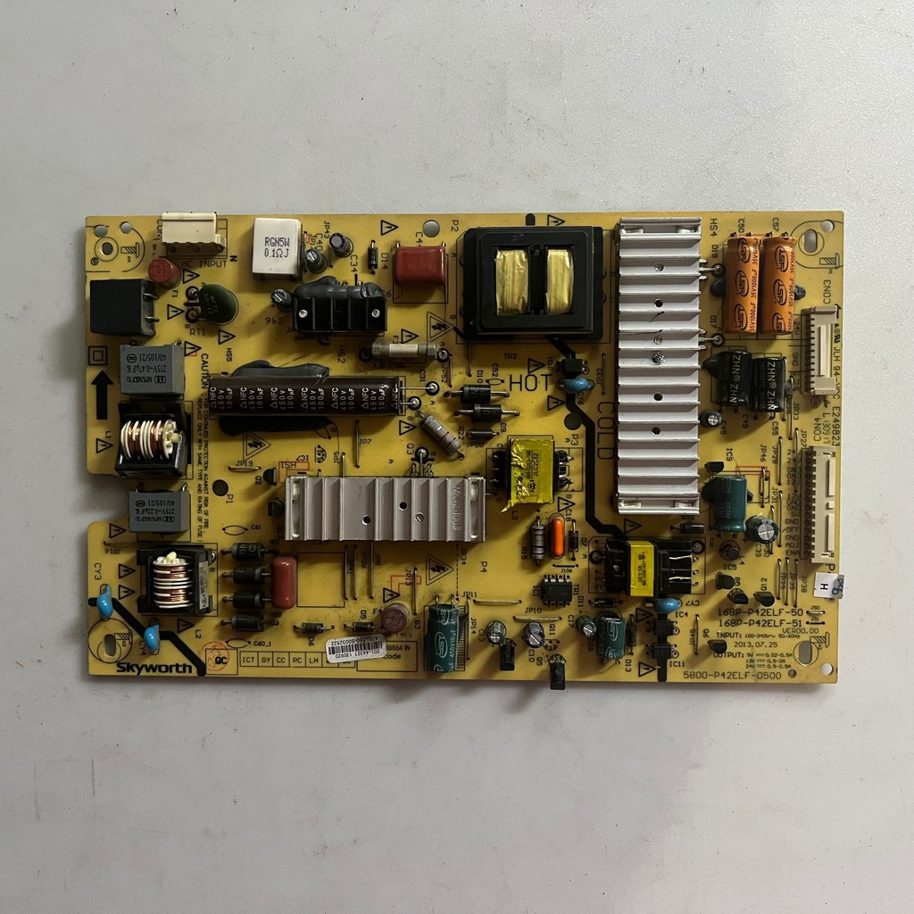การสร้างต้นฉบับ 42E5DHR 42E660E Power Board 5800-P42ELF-0500 168P-P42ELF-51