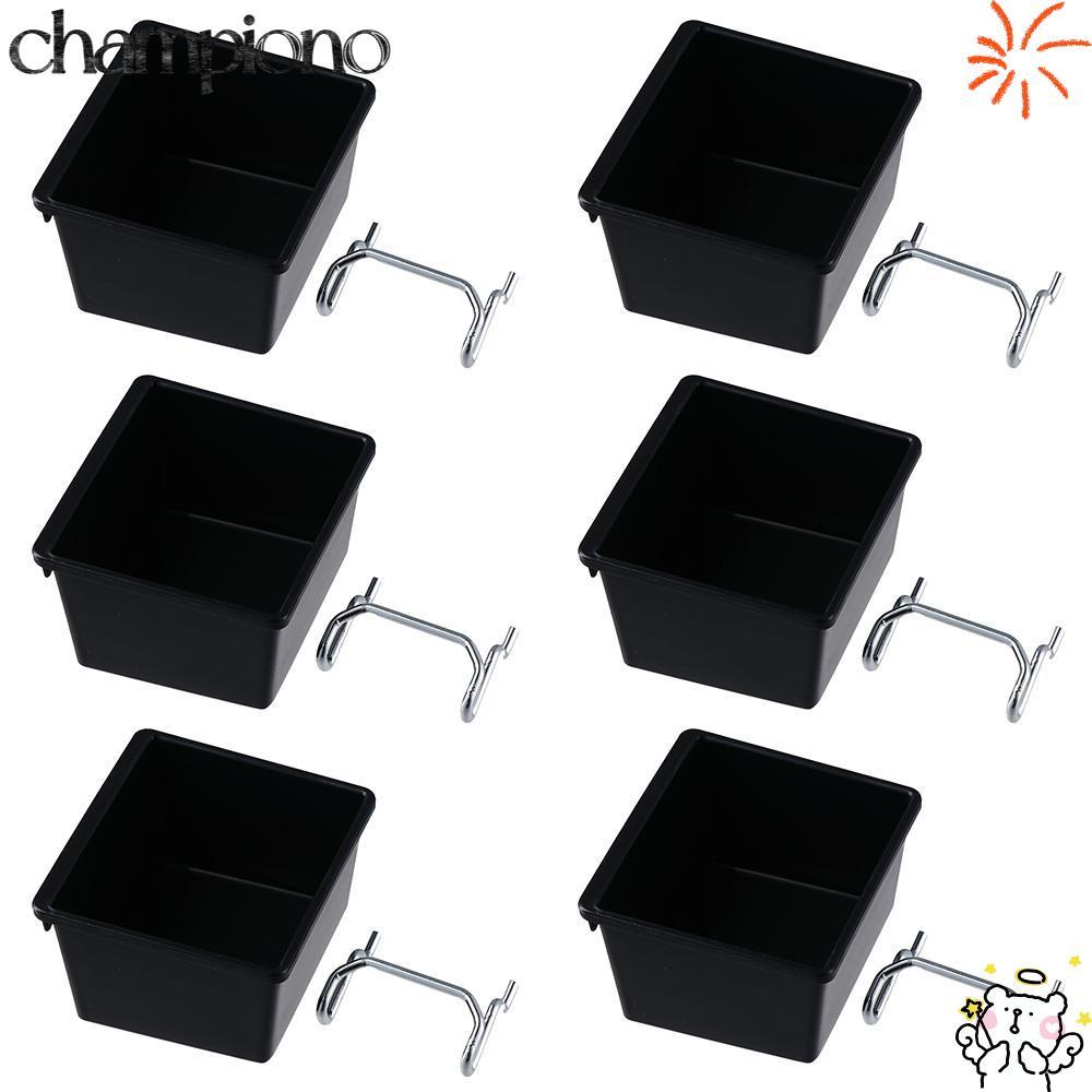 CHAMPIONO Pegboard Bins, ตะขอ Pegboard PP, อุปกรณ์จัดระเบียบ
