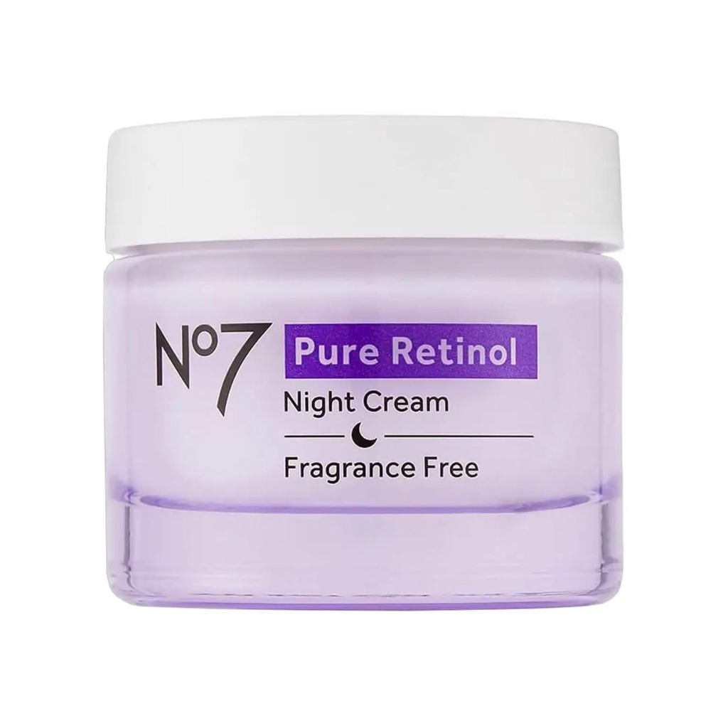 No7PureRetinolNight-Collagen-BoostingRetinolthes,Plumfs&FirmsComplexion-DermatologyApproved&Perfume-