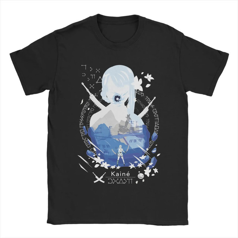 เสื้อยืด Kaine Nier Replicant Automata เกมความแปลกใหม่, ละคร