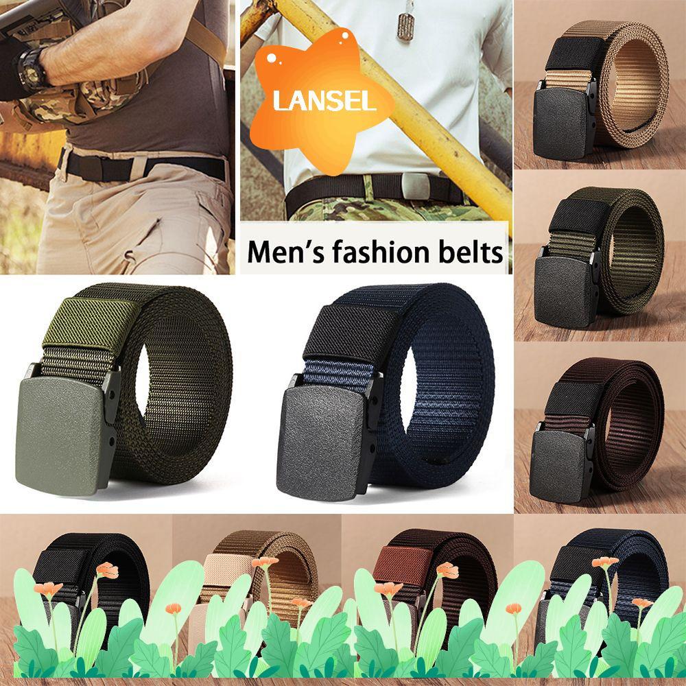 LANSEL สําหรับ Fat Man Fashion Longen Classic Casual Waistband