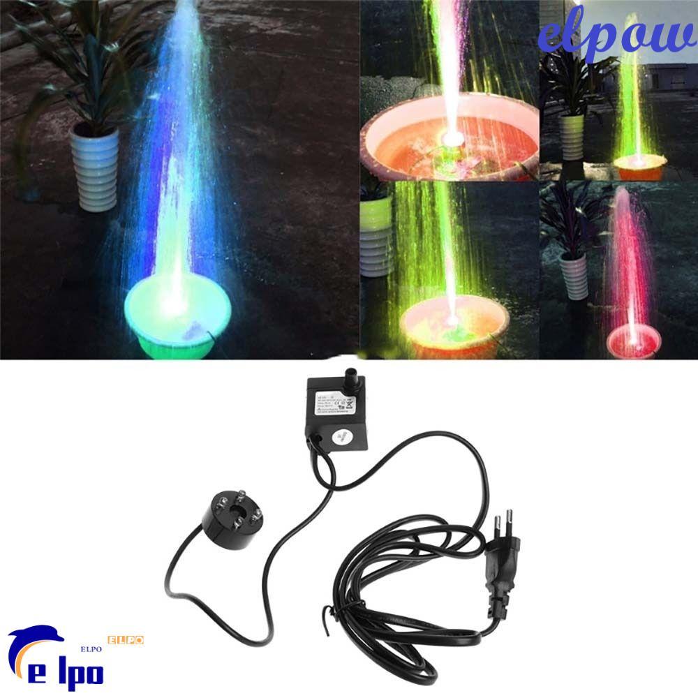 PIXELPOWER Aquarium ปั๊มน้ําน้ํารอบ Aquarium Fish Tank Aerator มอเตอร์ปั๊ม LED Light Mini Fish Tank 
