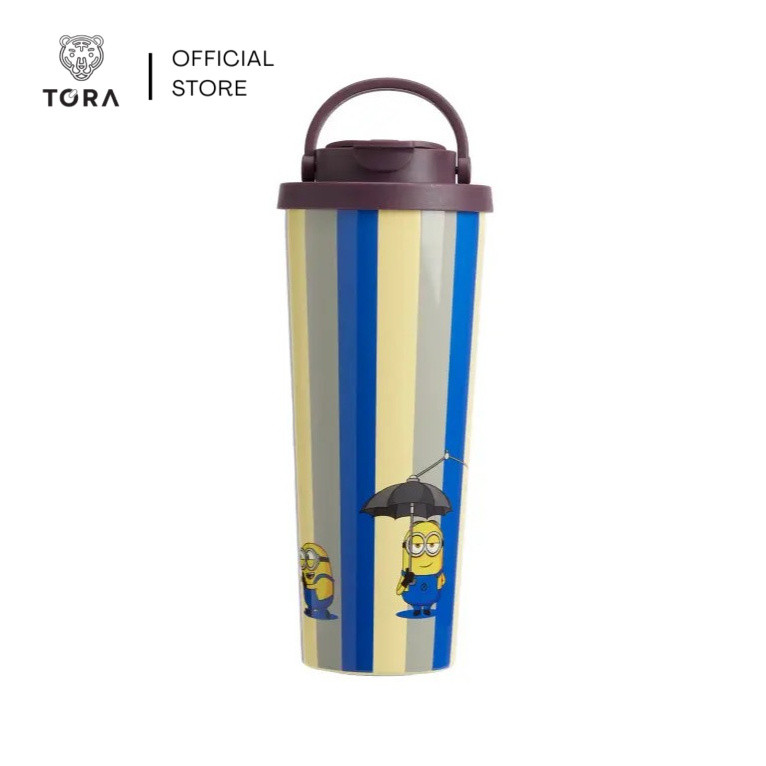 Tora แก้วน้ำสุญญากาศ พร้อมหูหิ้ว Collection Minion 750 มล.