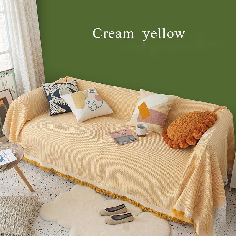 Solid Color Sofa Cover Cloth Full Cover Universal Cover Cloth Full Cover Sofa Cover Cover