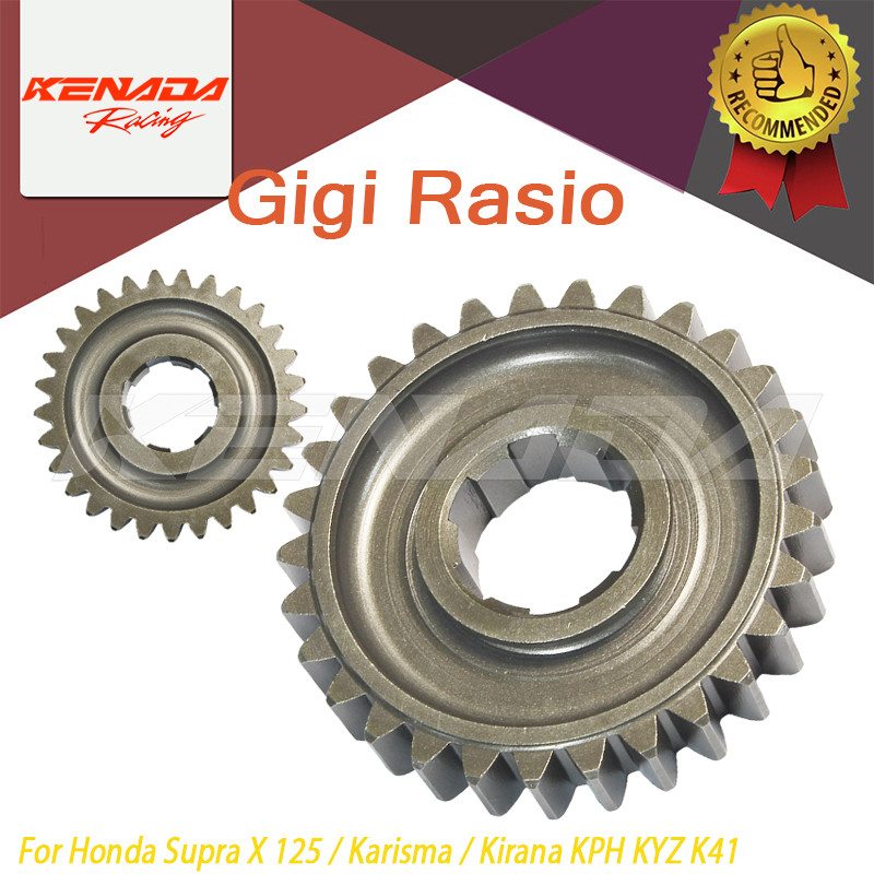 KENADA RCING Gear Ratio 2 Racing (29T / 30T) สําหรับ Supra X 125 / Karisma / Kirana KPH KYZ K41