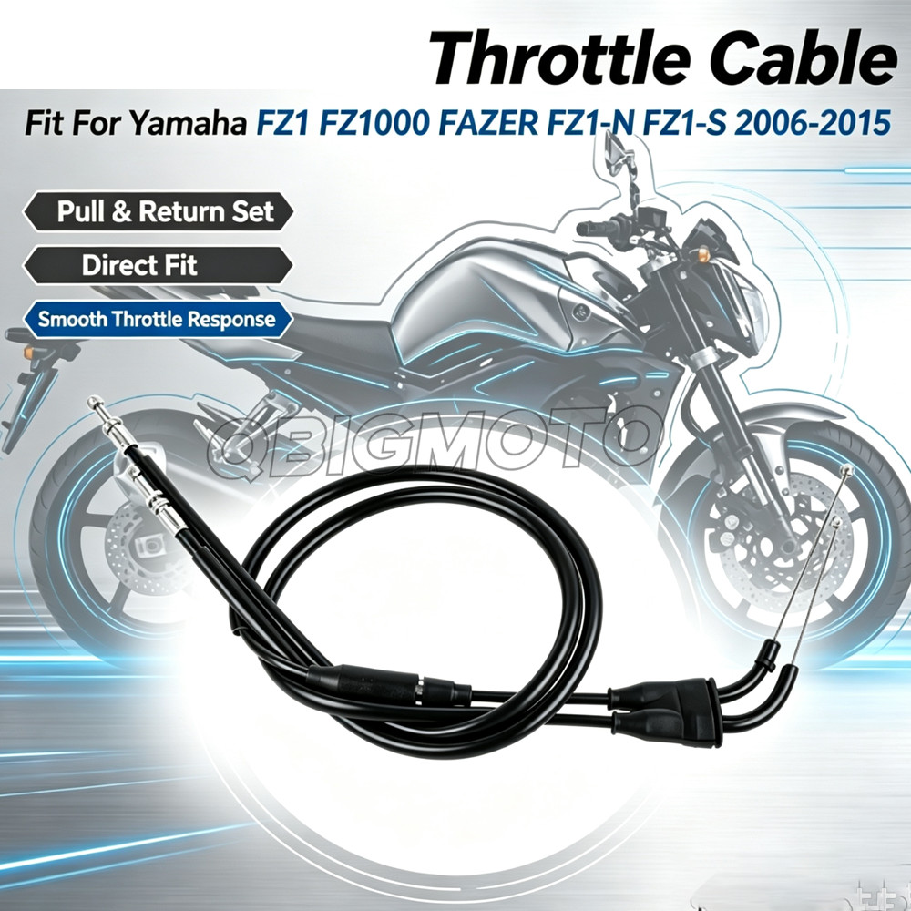 สําหรับ Yamaha FZ1 FZ1000 FZ 1000 FAZER FZ1-N FZ1-S 2006-2015 รถจักรยานยนต์คันเร่งสายสาย