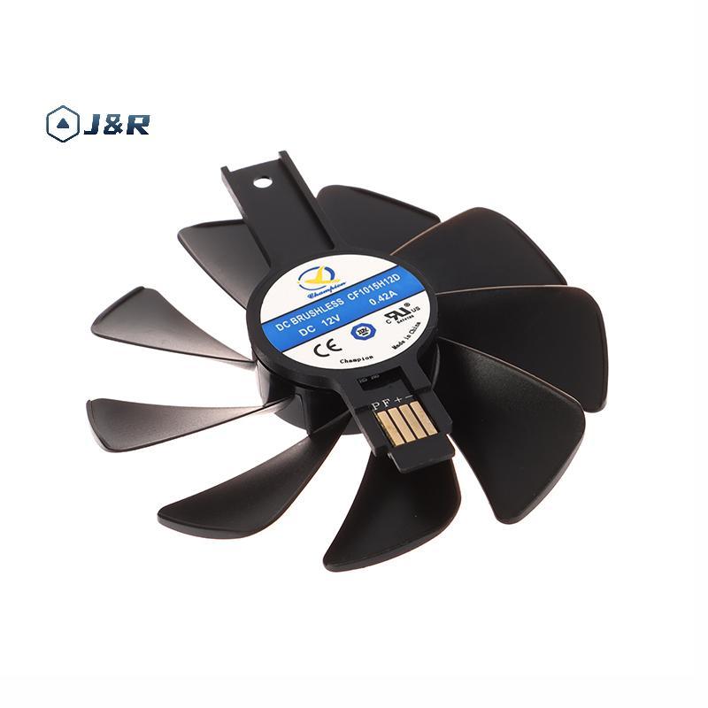 J & R>CF1015H12D Cooler พัดลมสําหรับ Radeon RX 470 480 580 570 NITRO Mining Edition RX580 RX480 Gami