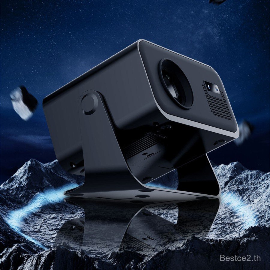 A10mini โปรเจคเตอร์ Home HD ห้องนอนโทรศัพท์มือถือหน้าจอโปรเจคเตอร์ 4K Party แบบพกพา Gimbal โปรเจคเตอ