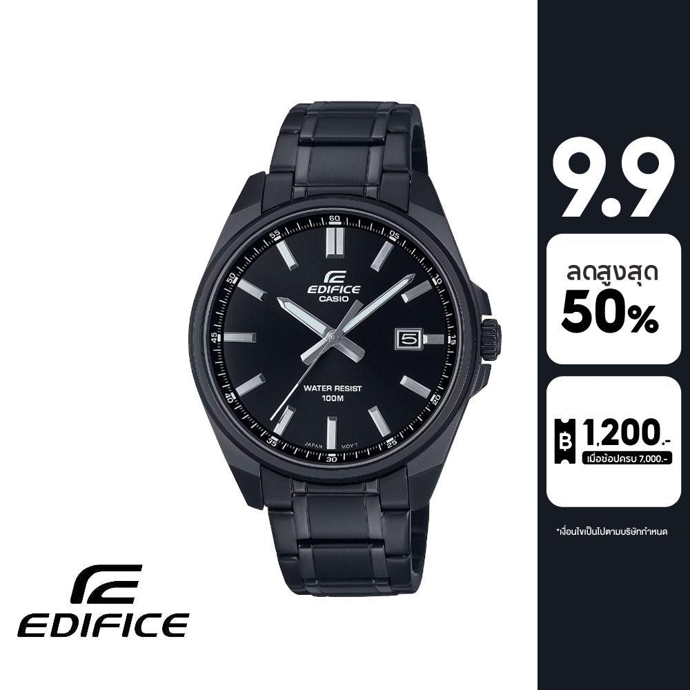 CASIO นาฬิกาข้อมือผู้ชาย EDIFICE รุ่น EFV-150DC-1AVUDF วัสดุสเตนเลสสตีล สีดำ