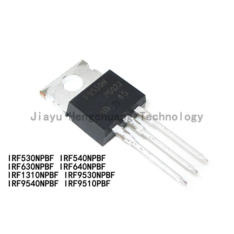 10PCS IRF530N IRF540N IRF630N IRF640N IRF1310N F9530N IRF9530NPBF IRF9540N IRF9510PBF TO220 ทรานซิสเ