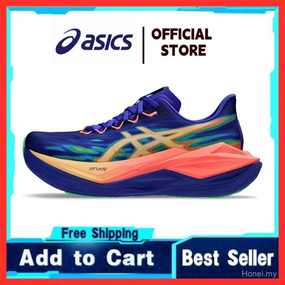 2026 ASICS SUPERBLAST 3 รองเท้าวิ่งผู้ชายและผู้หญิงน้ําหนักเบาดูดซับแรงกระแทก H8PO QFAU
