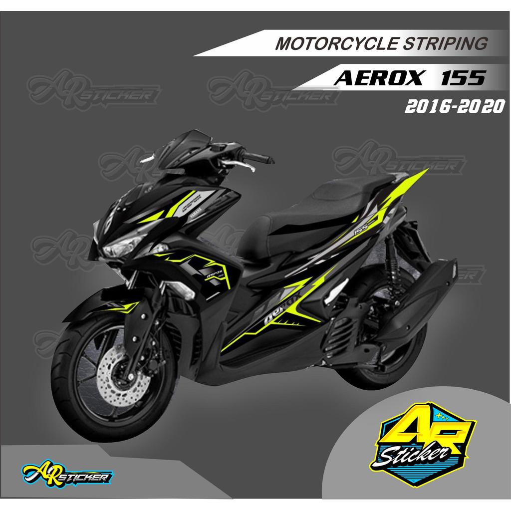 Aerox 155 สติ๊กเกอร์ Striping Aerox New AR รูปลอก