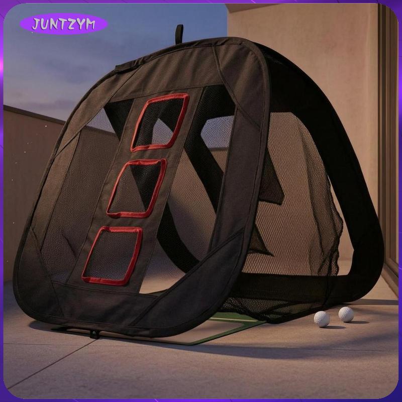 [juntzym] Spring-up-up Golf Practice Net Golf Chipping Net Sports Gear Long-Lasting Indoor Outdoor U