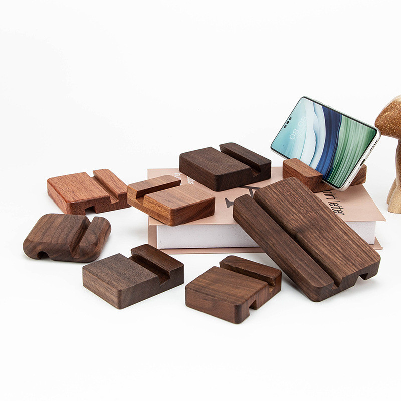 xinpin Wooden phone stand Mobile phone stand, small chair, phone holder Mobile phone stand, animal m