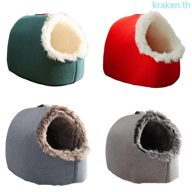 KRA Durability Softable Pet House Indoor Pet Sleep House Washable Cat Caves for Small Dogs Cats and 
