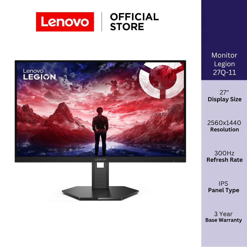 Lenovo 27Q-11 (67D3GAC1TH)Monitor 27" INCH 2K 300Hz IPS