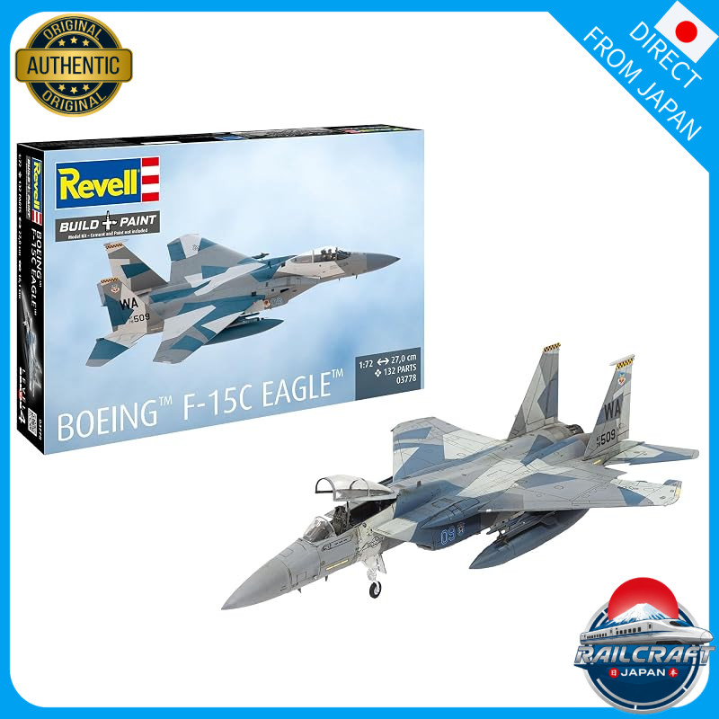 Revell Germany 1/72 Boeing F-15C Eagle Plastic Model Kit 03778
