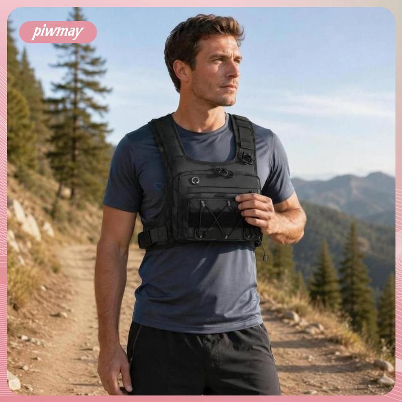 Adepe Hydration Vest กระเป๋าเป้สะพายหลัง Streamlined Running Vest กระเป๋าเป้สะพายหลังสีเทา