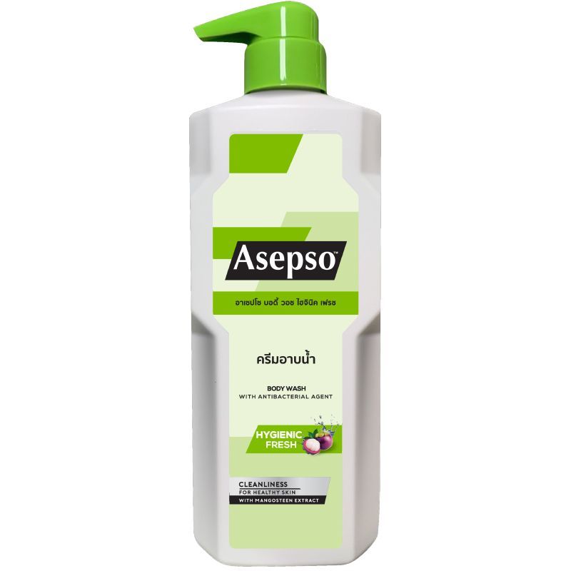 อาเซปโซครีมอาบน้ำไฮจินิคเฟรช 450มล. Asepso Body Wash Hygienic Fresh 450ml.