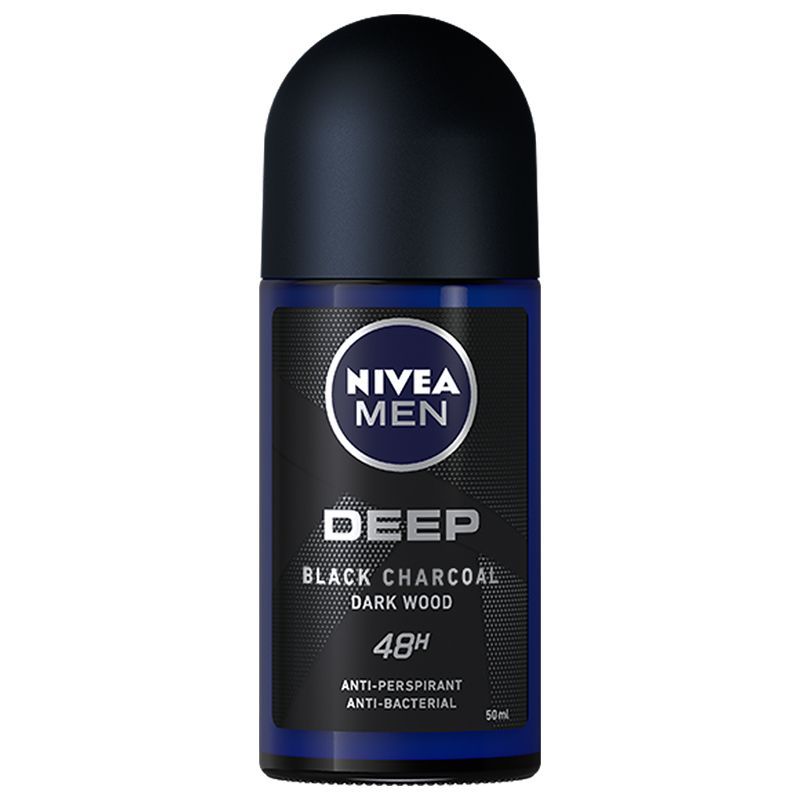นีเวียเมนโรลออนดีพ 50มล. Nivea Men Deep Roll On 50ml.