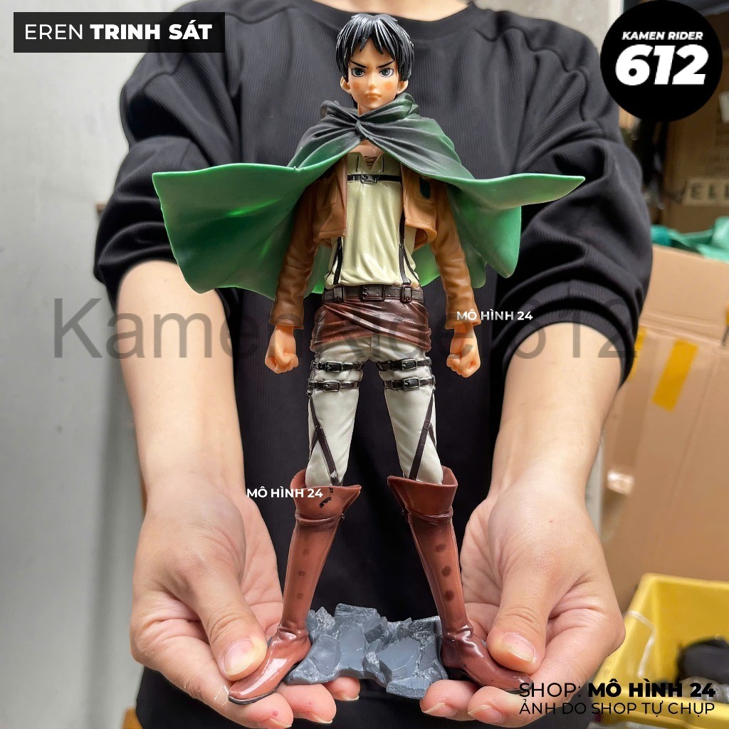 [สูง 23CM] Eren Reconnaissance Model 23cm titan attack on titan eren Yeager Shingeki no Kyojin 612
