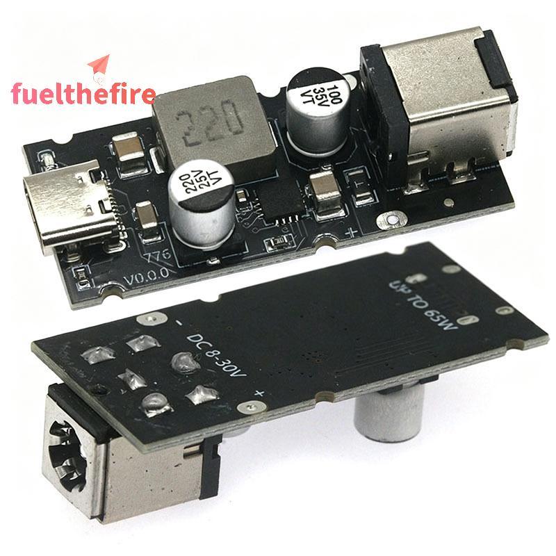 [Feel] PD65W Type C Fast Charging Module อัตราการแปลงสูง DIY Power Charger Circuit Board สําหรับโครง