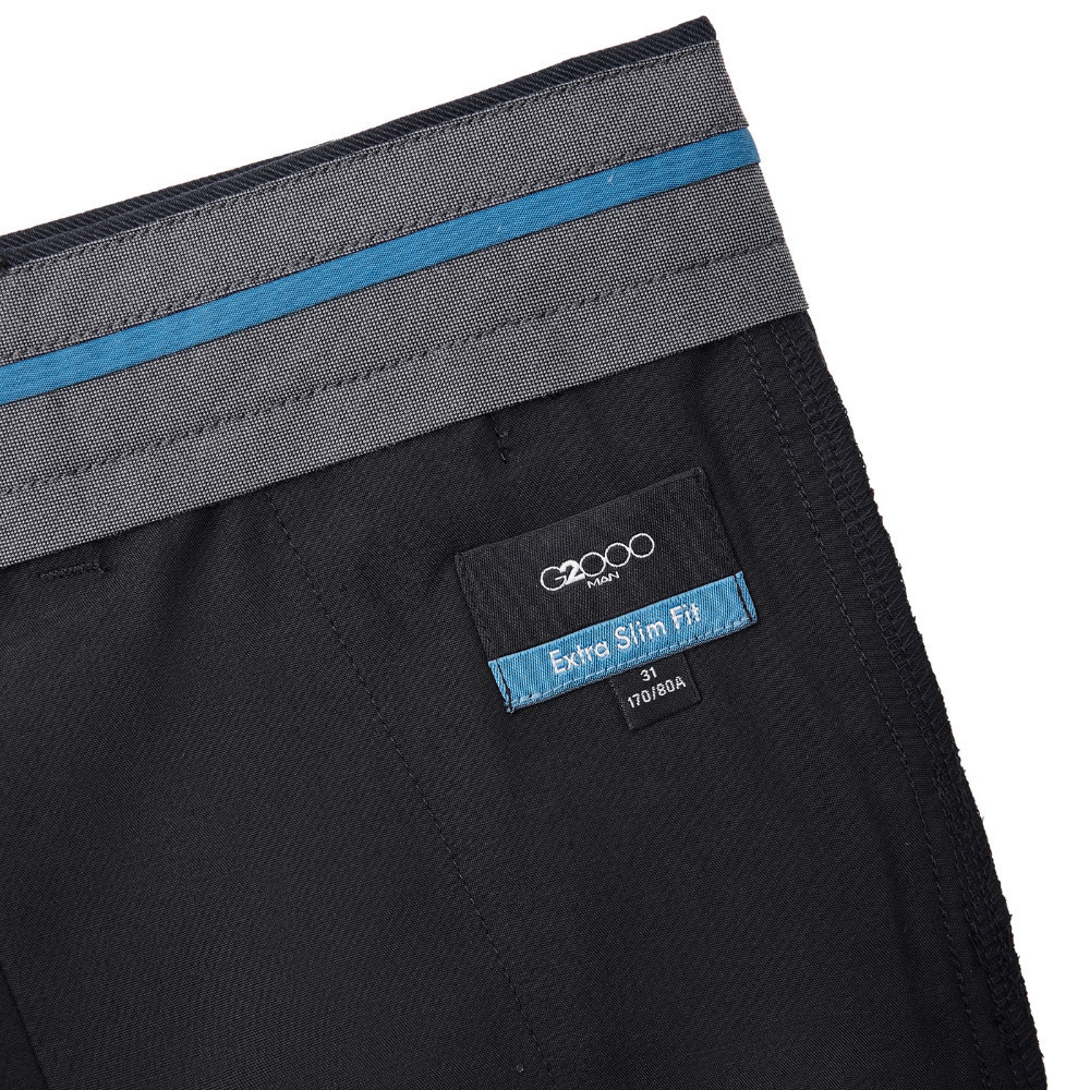 G2000 بنطلون رجالي كاجوال Extra Slim Fit — كحلي — صورة 6