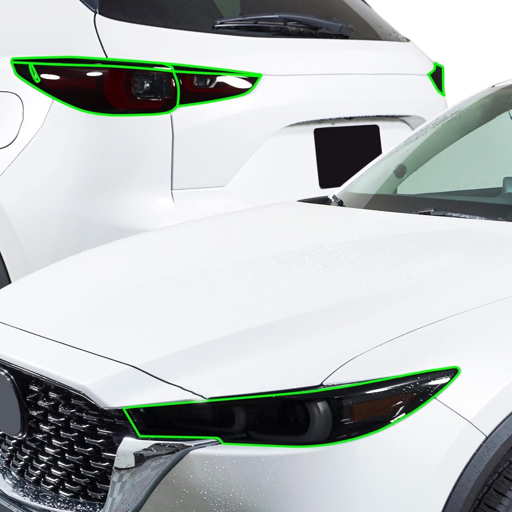 BOGAR TECH DESIGNS Full ไฟหน้าไฟท้าย Reflector Sidemarker Tint Kit ใช้งานร่วมกับ Mazda CX-5 2022-202