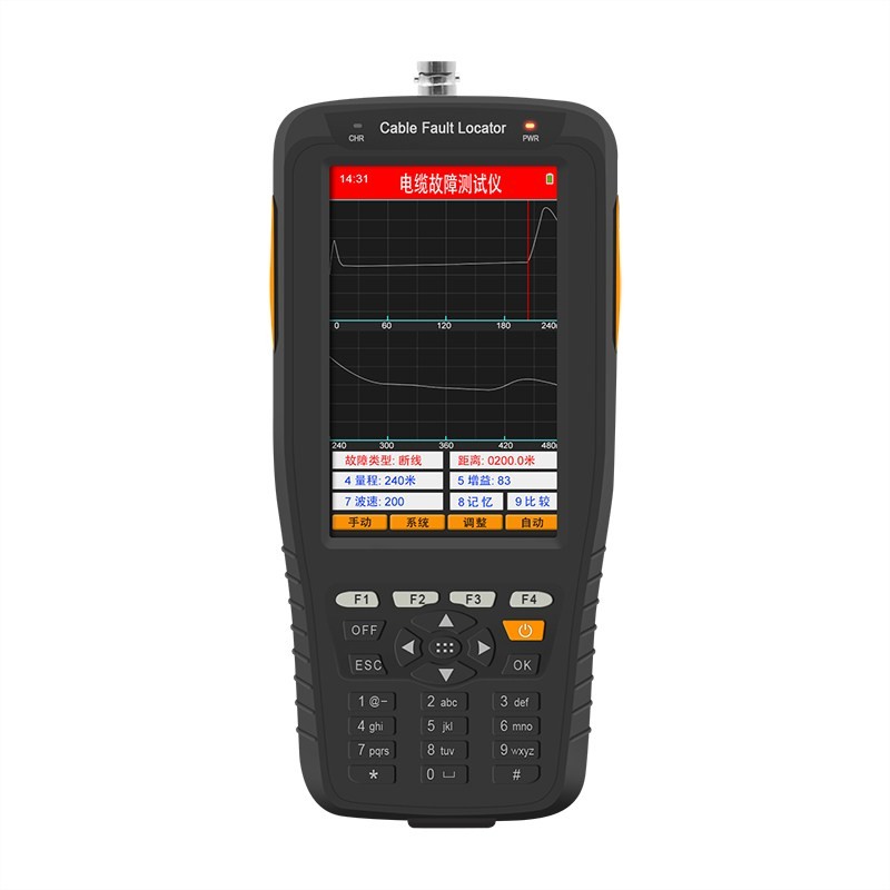 LCT268 เครื่องทดสอบความยาวสายเคเบิล Fault Test การสื่อสารเครื่องทดสอบสายไฟตัดการเชื่อมต่อวงจรสั้น Ac