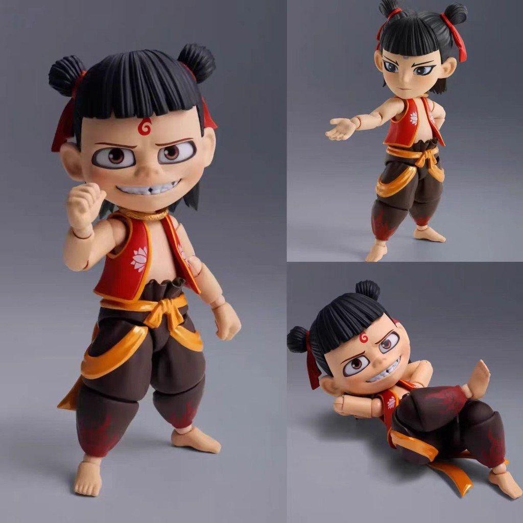 < Nezha > Demon Boy Haihai Aobing Super Action Figure Nezha Huanglian 2 เครื่องประดับผลิตภัณฑ์อะนิเม