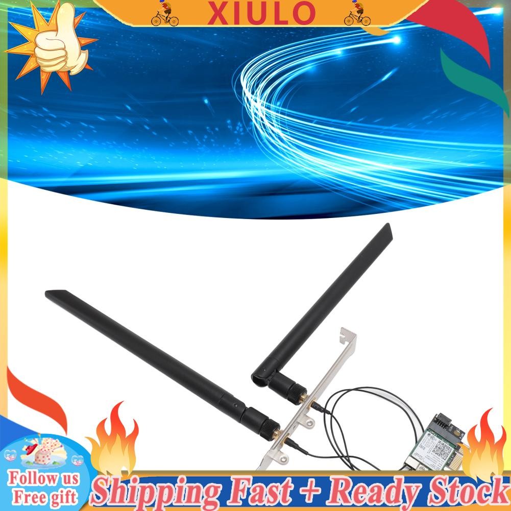 Xiulo Xiulo-th Dual Band 5G Network Card Bluetooth4.0 PCIEX1 อินเตอร์เฟส 802.11a B G N AC การติดตั้ง