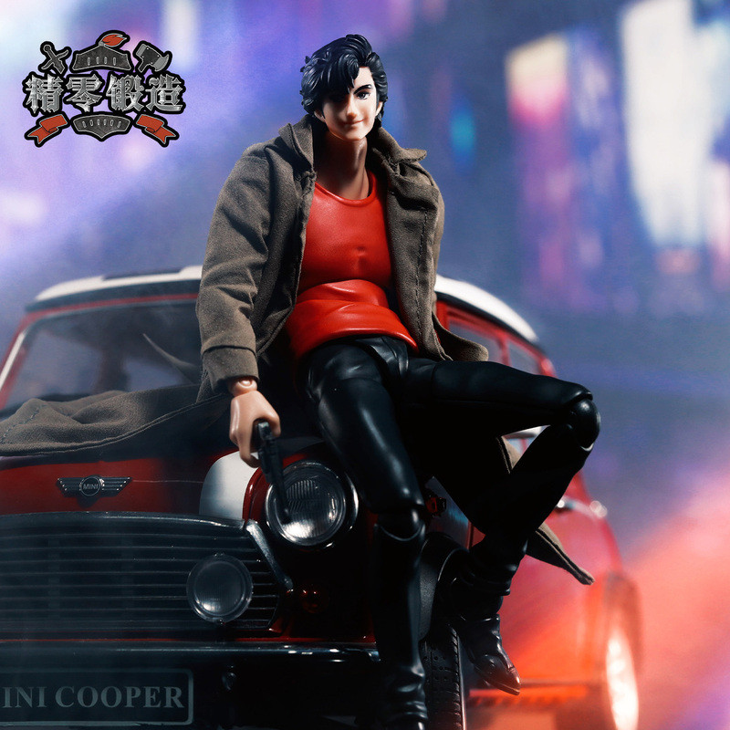 [Precision Zero Forging Pre] 1/12 Buzzmod City Hunter Theatrical Version Tooth Feather Fang Cloth Coat Windbreaker