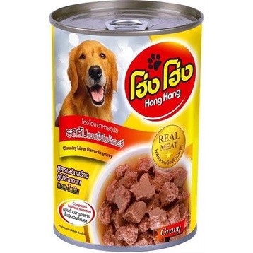 Live (ยกลัง 24 กระป๋อง) โฮ่งๆ Hong Hong อาหารสุนัขเปียก ชนิดกระป๋อง ขนาด 400กรัม **ไม่รับผิดชอบกรณีกระป๋องบุบจากขนส่ง** - รูปที่ 6