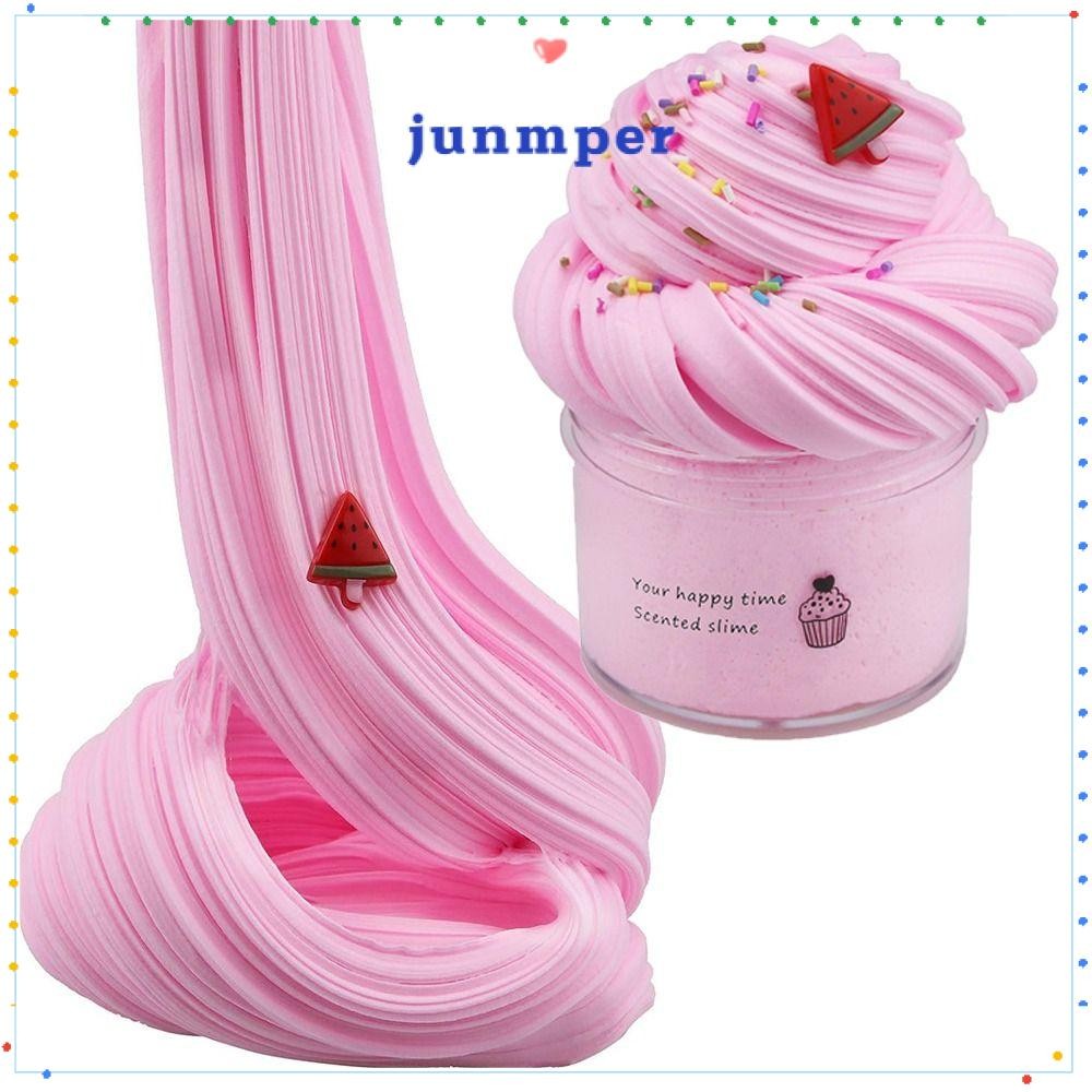 JUNMPER 70ml ของเล่นคลายเครียด, อุปกรณ์เมือก DIY นุ่ม Scalable, บรรเทาความเครียด Cloud Slime Scented Super Smooth Cloud Slime Scented สําหรับหญิงและเด็กชาย