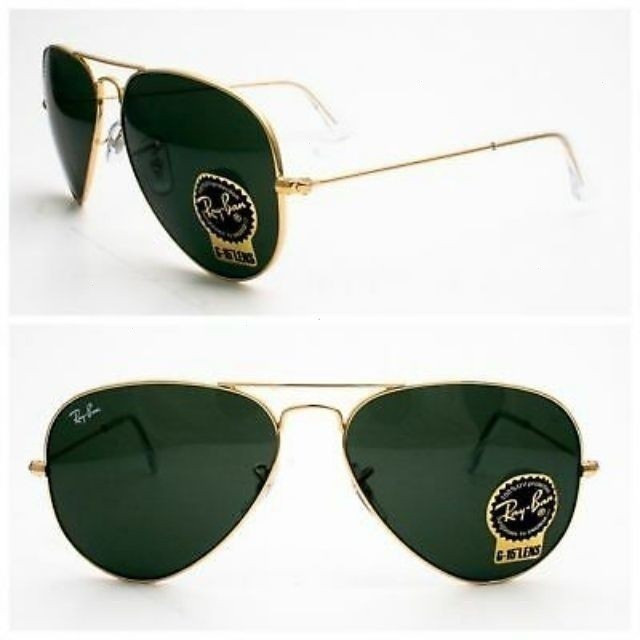 แว่นกันแดด RayBan Aviator RB3025 แบบคลาสสิกจากอิตาลี โดย Luxottica